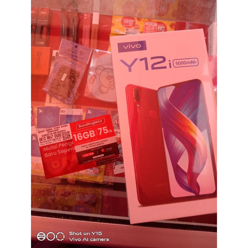 handphone merk Vivo y12i RAM 3 GB