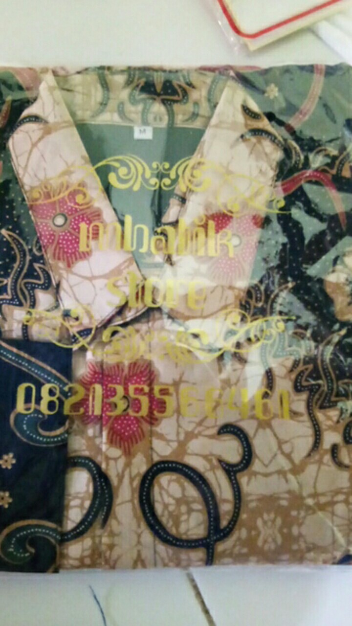 Aji Wibowo Kemeja Batik Pria Panjang Full Furing By Ukail Batik