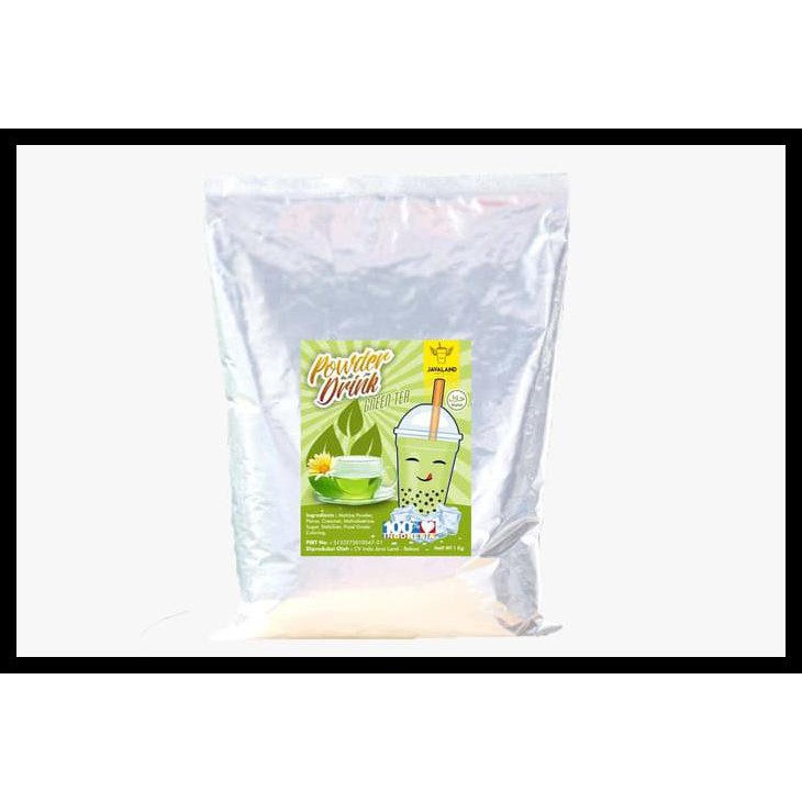

Zpyk Bubuk Minuman Bubble Drinks 1Kg Rasa Green Tea Bubuk 7Rkc