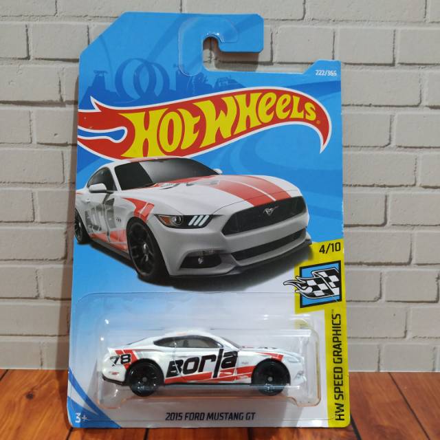 hot wheels 2015 ford mustang gt borla