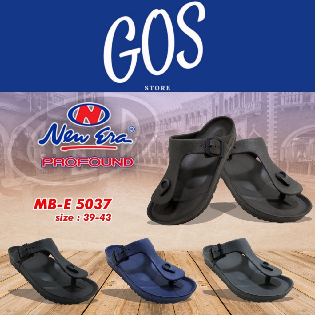 gos NEW ERA MB E 5037 Sandal Jepit Karet Sintetis Pria 39/43