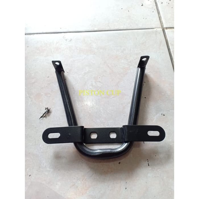 BESI BRAKET BRACKET TATAKAN DUDUKAN PLAT NOMER ALL NEW YAMAHA NMAX 2020 MODEL KUMIS ORIGINAL ASLI