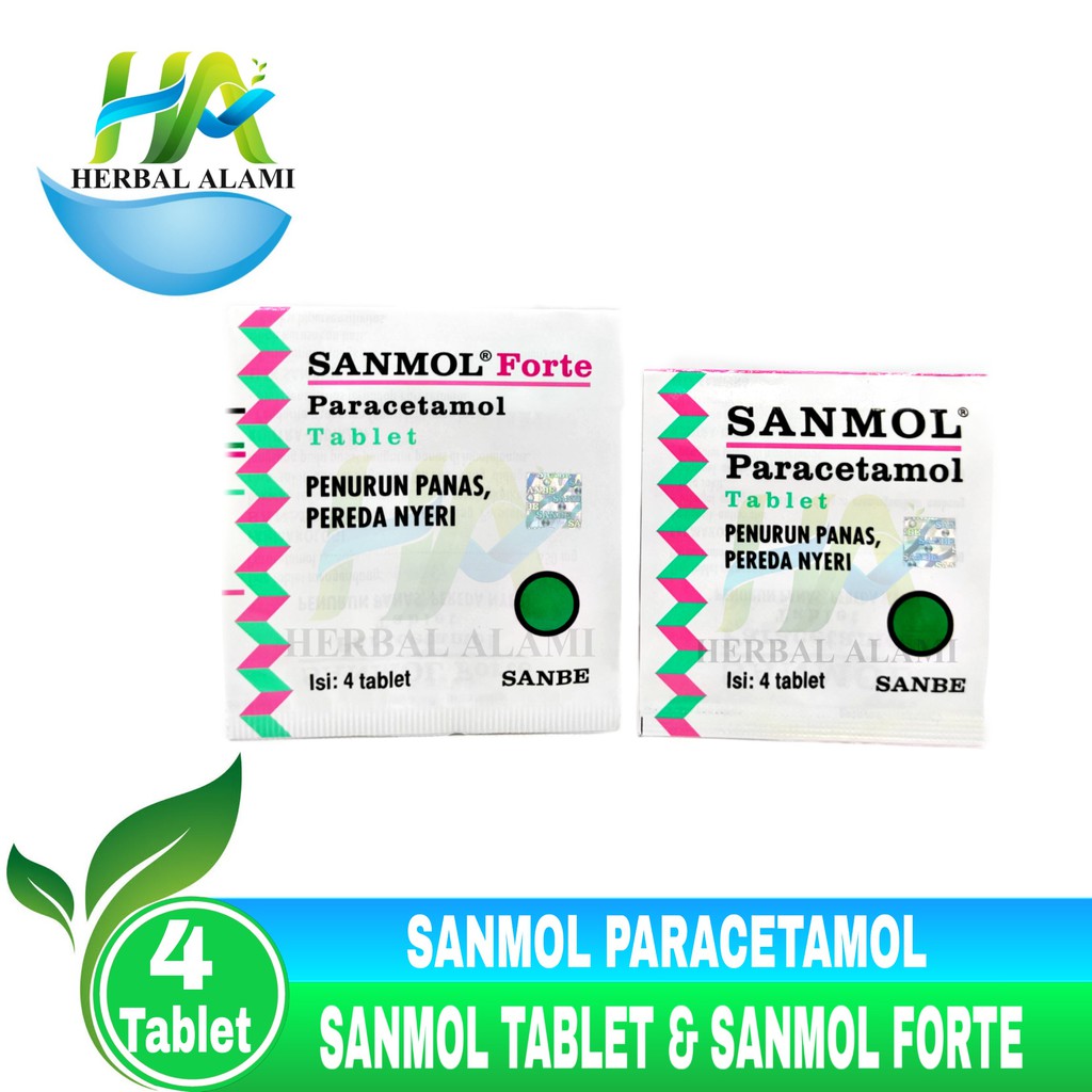 Sanmol Paracetamol isi 4