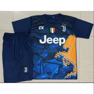 Stelan Bola  Baju  Bola  Anak  Juventus  Printing Size S M L 