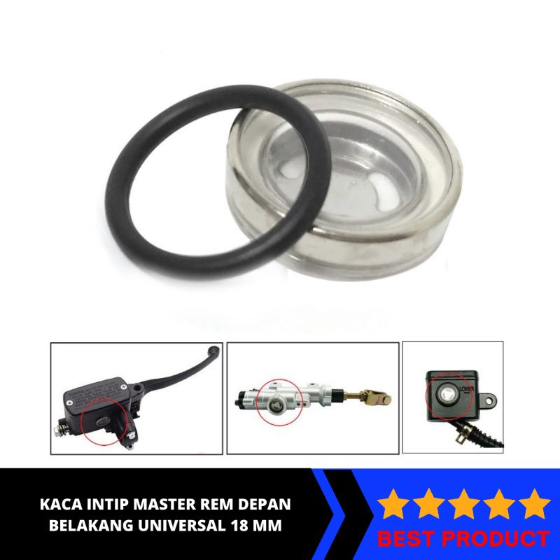 MIKA KACA INTIP SIGHT GLASS MASTER REM DEPAN BELAKANG RXK RX KING RXS RXZ RZR FIZR F1ZR
