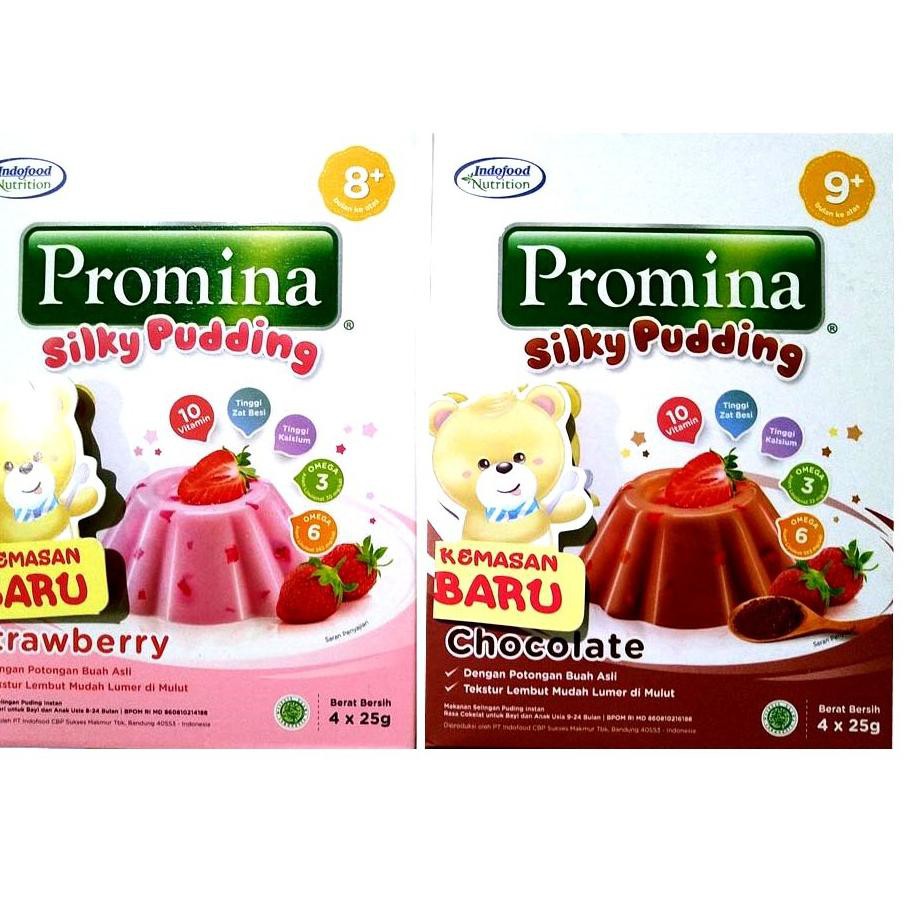 

【TERSEDIA & COD】 Promina Silky Puding 8+ 100gr