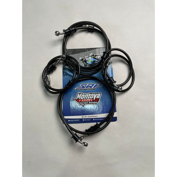 Selang Rem SRP Xmax ABS Hitam