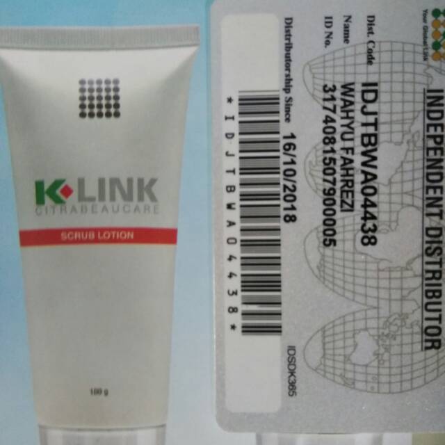 K-link Citra Beaucare Scrub Lotion 100gr Garansi Uang Kembali Bila Palsu