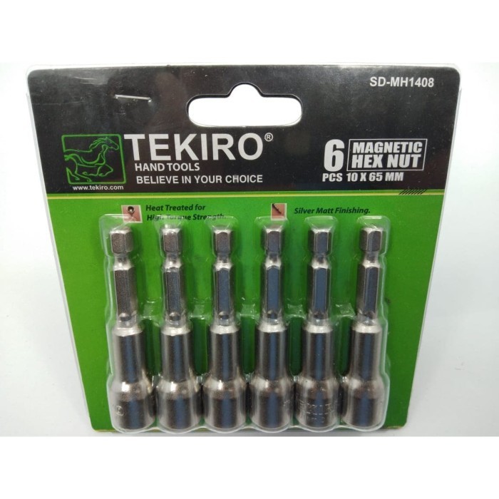 Mata Roofing rufing / Magnetic Hex Nut 10mm x 65mm Model Tekiro Perpcs