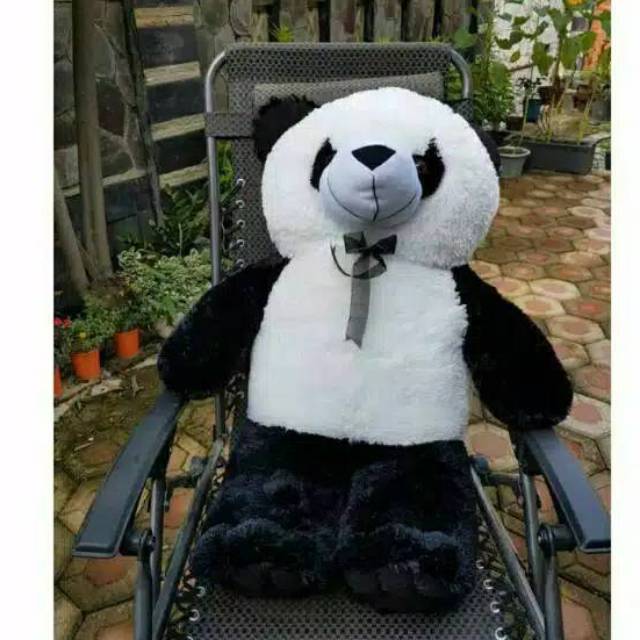 Boneka panda jumbo 90cm.