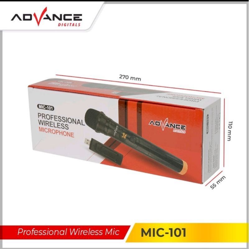 Microphone Bluetooth 101  - mic Wireless Advance Mic advance Bluetooth(CMS)