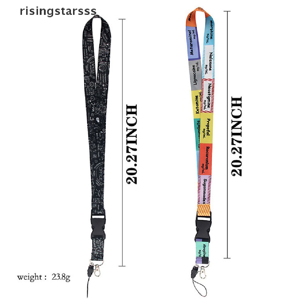 Rsid Span-new Tali Lanyard Gantungan Kunci Seri Medis ICU Untuk Dokter