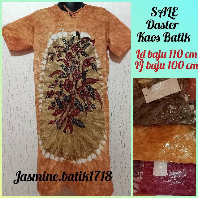  DASTER  BATIK  KAOS SALE OB Shopee Indonesia