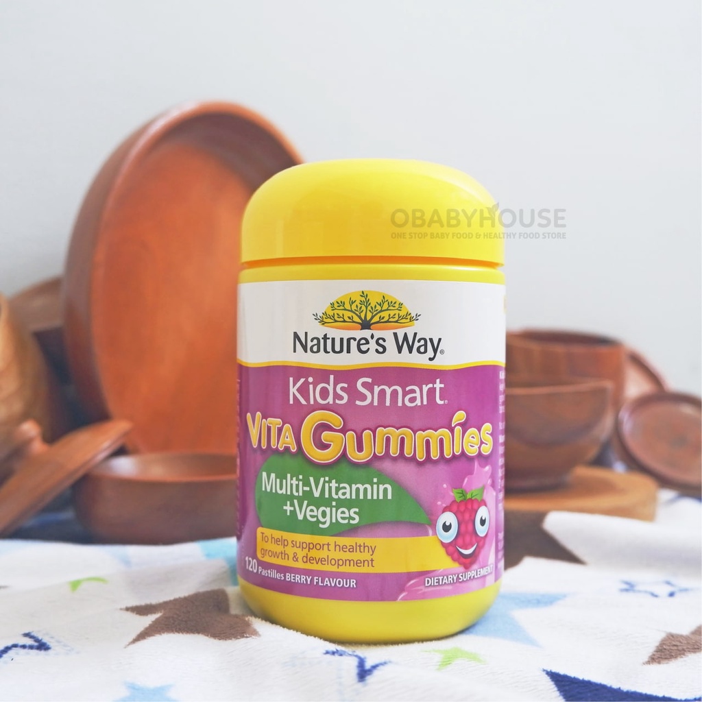 Nature's Way Kids Smart Vita Gummies Multivitamin 120 Pastilles