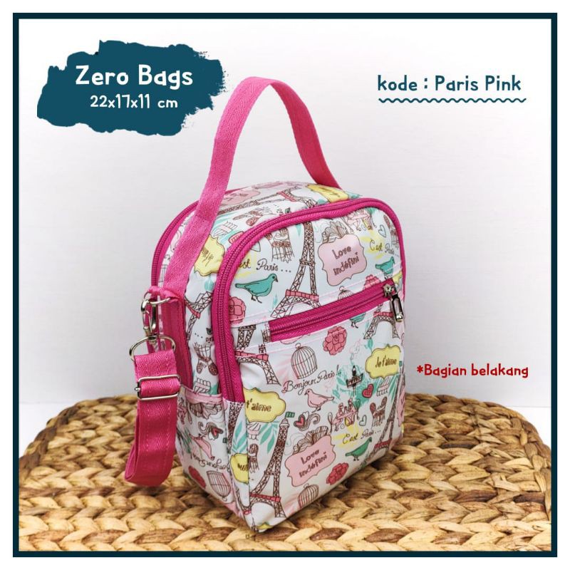 Zero bag's/tas perlengkapan bayi diapers/tas selempang/tas jinjing/tas anak