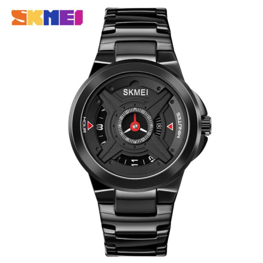 Jam Tangan SKMEI 1699 Pria Analog Tali Stainless Steel SKMEINDONESIA