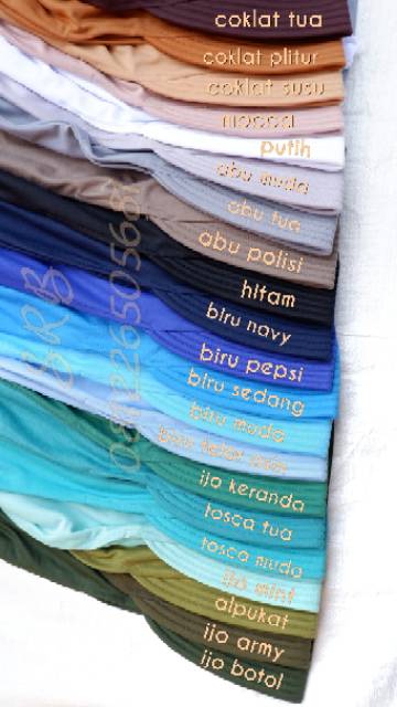 (srbbarokah)Kerudung Kaos Pet Antem / Jilbab Instan Kaos / Kerudung Slem Pondok-2