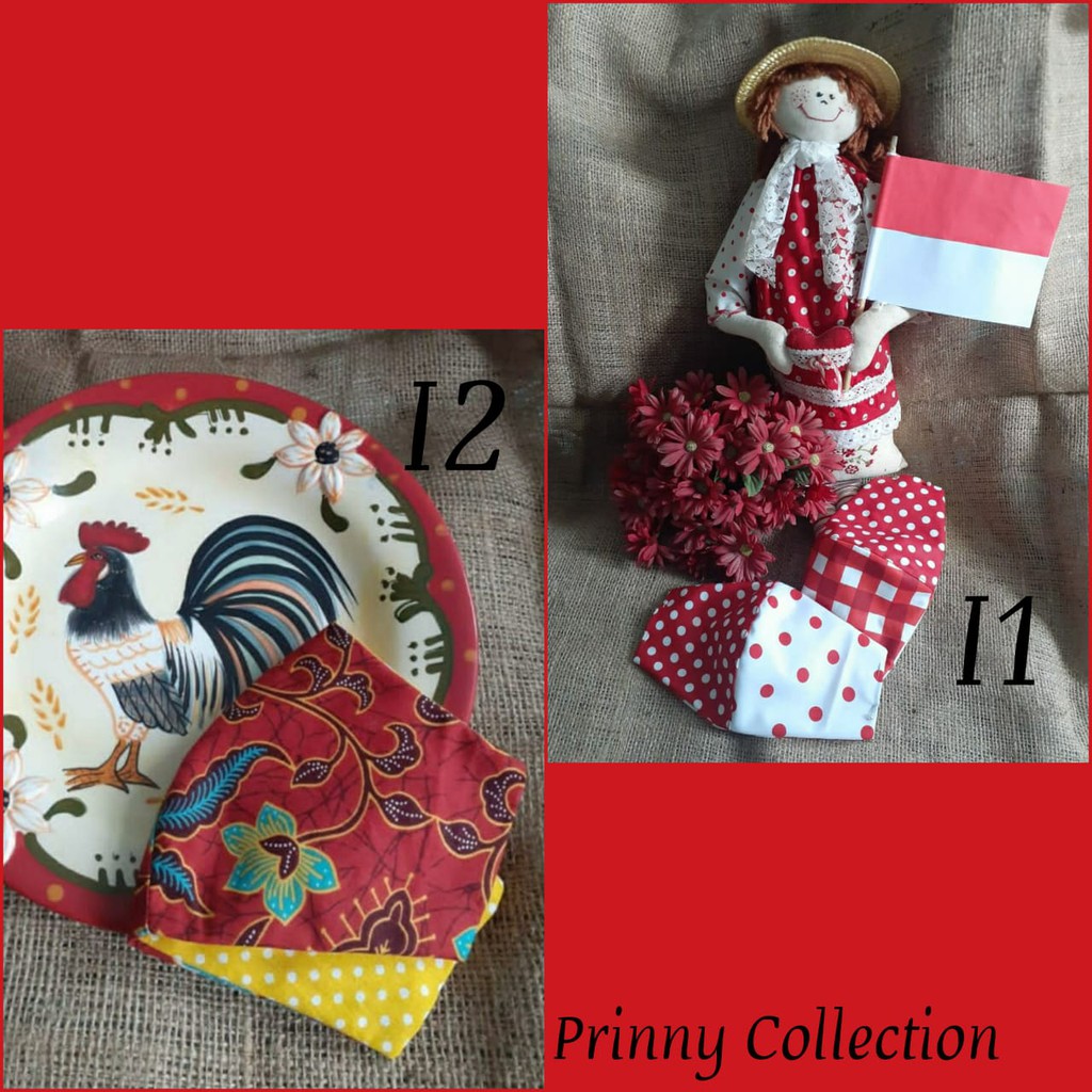 Masker Kain Katun Motif Indonesia | Buff | Masker  Lucu | Masker | Fashion | Kekinian