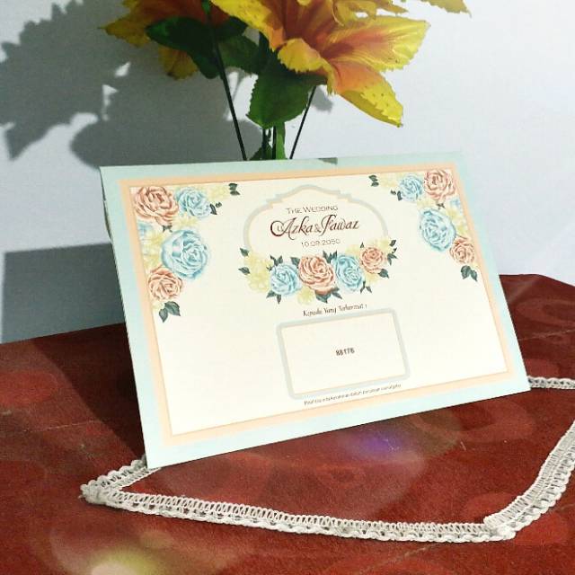 

Undangan model versi amplop 88176