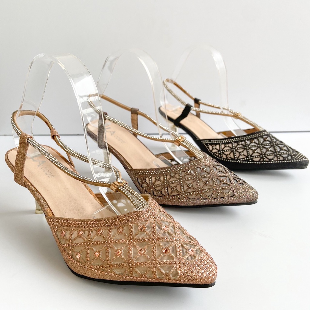 Lacode Wedding Shoes Sepatu Pengantin Sandal Pengantin Sandal Pesta Sandal Wisuda Import