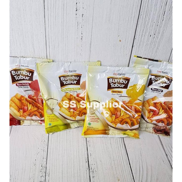 

MY TASTE BUMBU TABUR KENTANG DLL 100G | SEASONING POWDER KENTANG ENAK! - JAGUNG