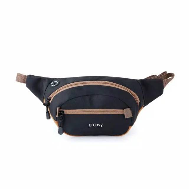 Waistbag waterproof Tas waistbag Waist bag Slingbag Sling bag groovy