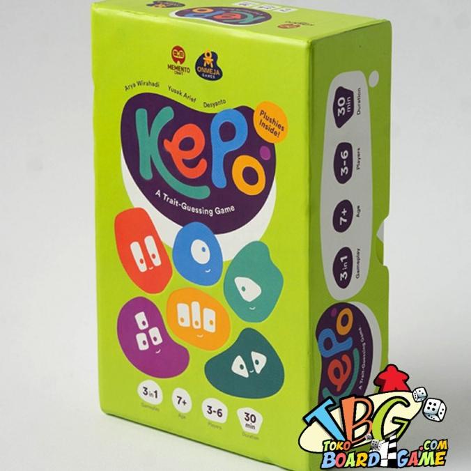 KePo Board Game - Original - TokoBoardGame - TBG - 3 in 1 GamePlay Termurah Star Seller