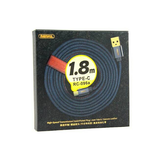 KABEL DATA Type-C Remax Jeans Cowboy RC-096a
