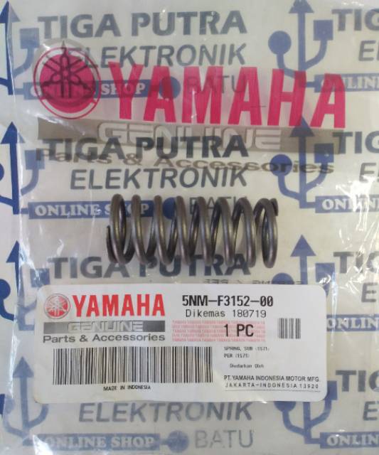 Per Rebound Spring Sub 1S71 Rebound (5NM-F3152-00) Original Yamaha
Jupiter MX 135
X-Ride 125