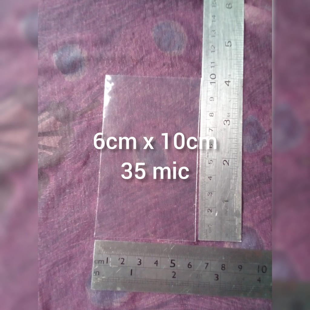 Plastik Opp Tanpa Seal (6cm x 10cm)
