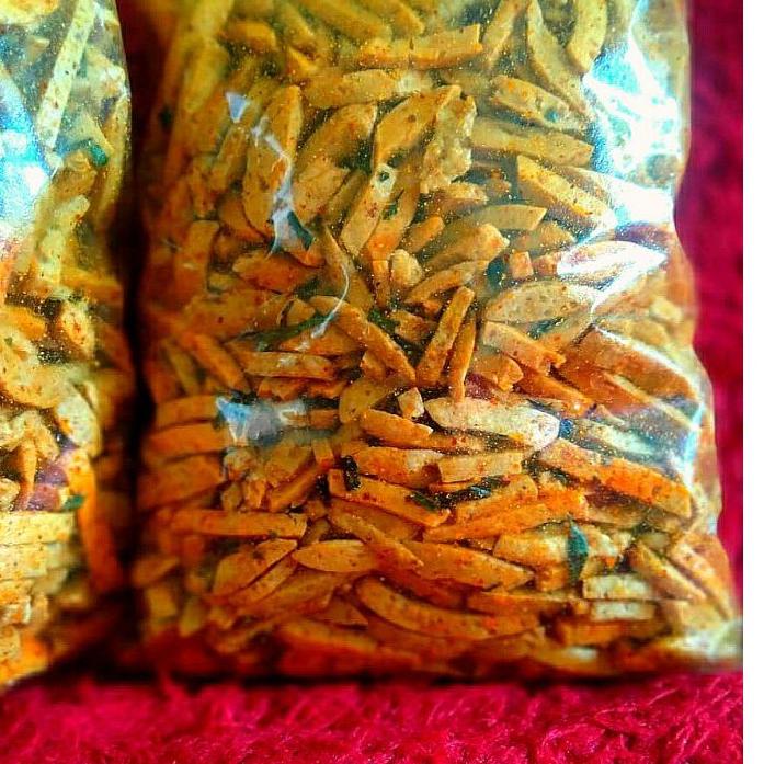 

✦ Basreng stik 1kg/Basreng Bumbu Basah Daun jeruk ➝