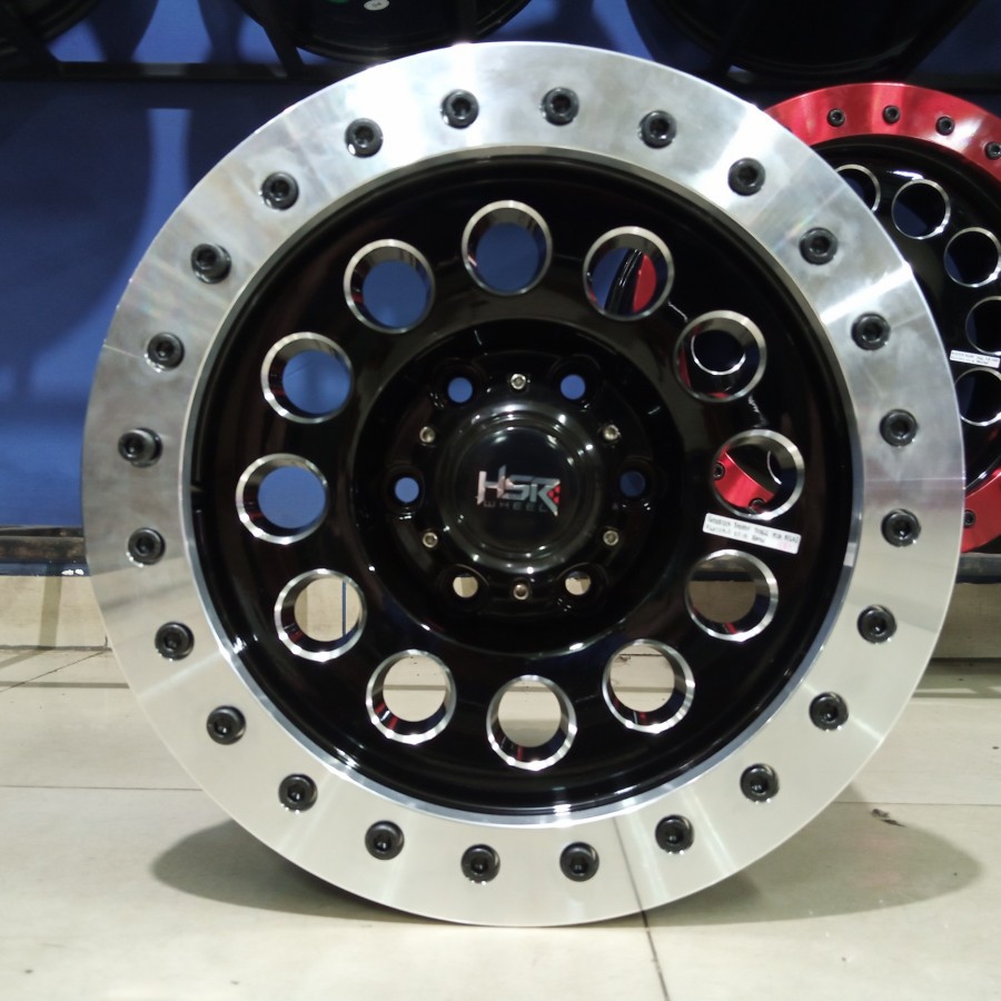 Velg Mobil HSR BEADLOCK MAPOR D966 Ring 17 Velg Offroad Fortuner Pajero Ranger Bebas Ongkir