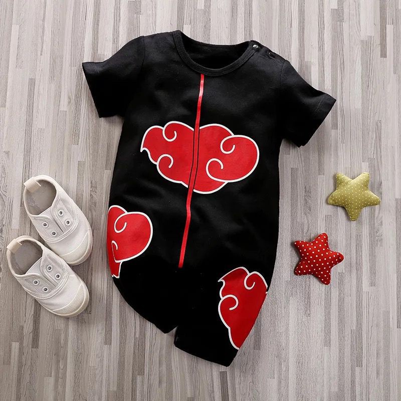 Jumper Bayi Karakter Anime Naruto Lengan Pendek 0-2tahun / Baju Bayi ANIME COLLECTION lucu kualitas premium-3