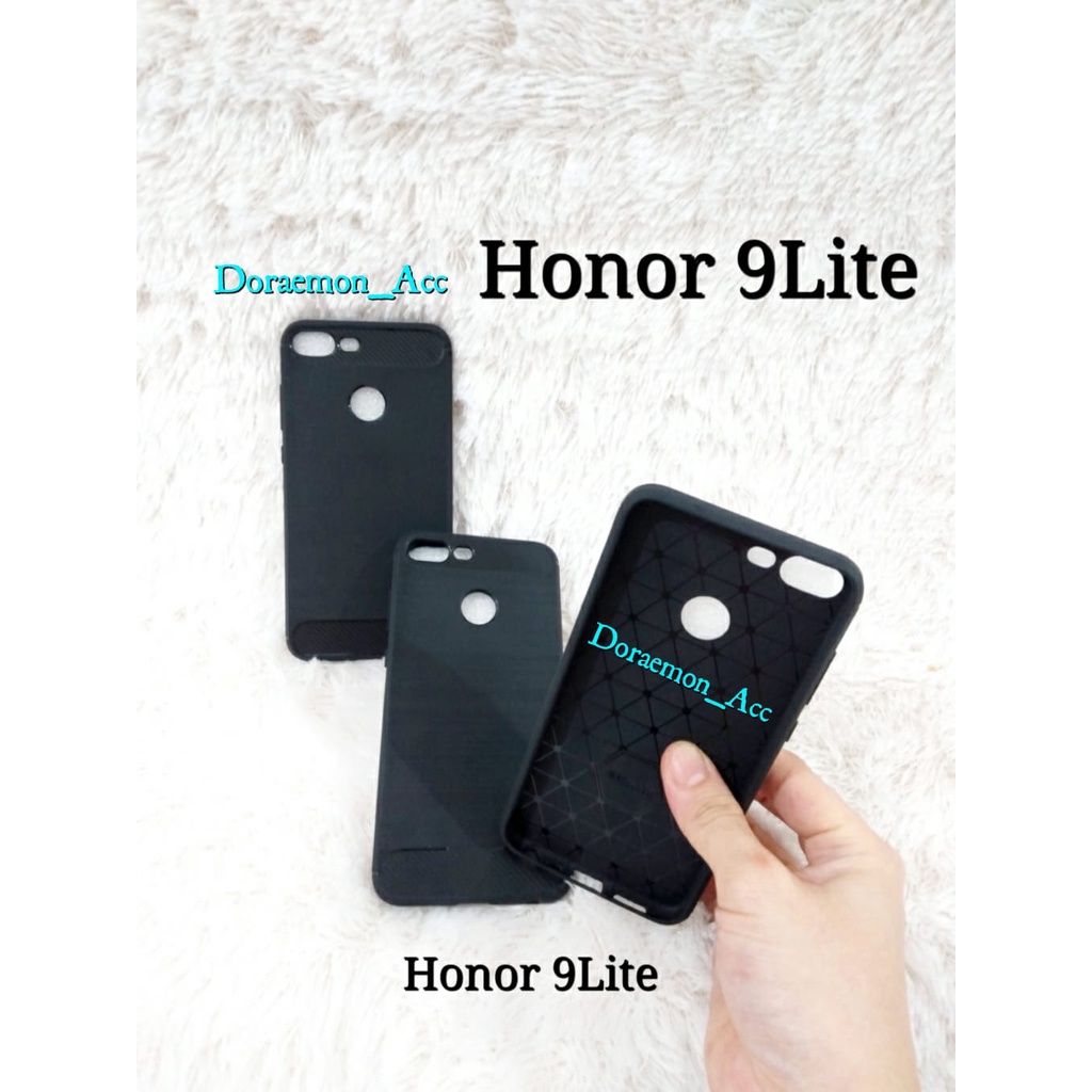 SoftCase Fiber Carbon Silikon Honor 9Lite / Honor 9 Lite