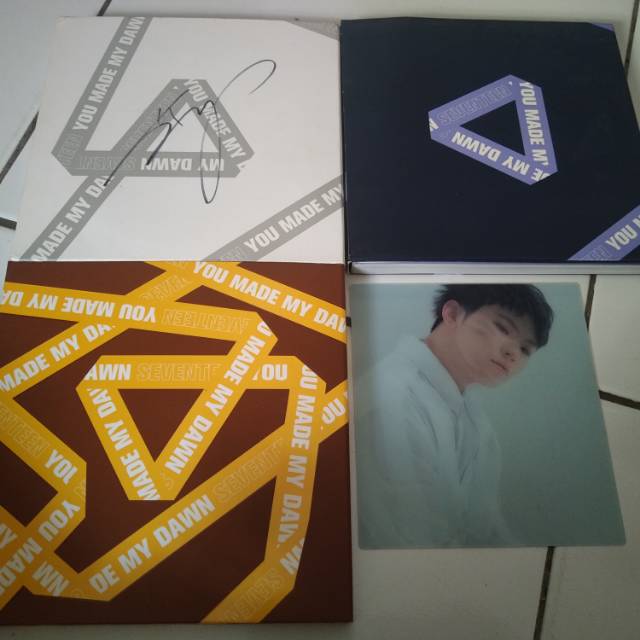 ALBUM YOU MADE MY DAWN YMMDAWN DAWN VER SIGNED BY SCOUPS