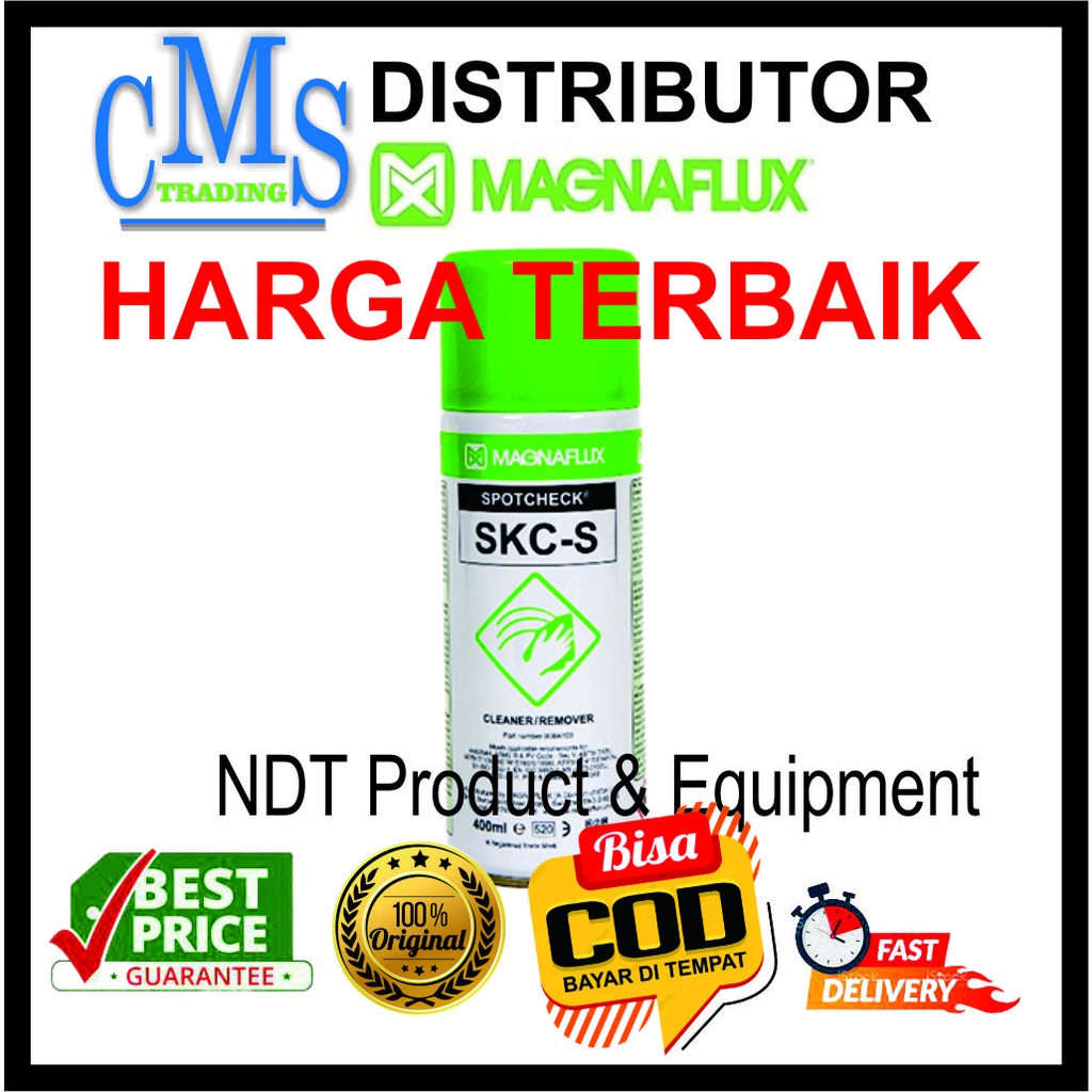 Chemical Penetrant Test Magnaflux SPOTCHECK Cleaner SKC-S Original Murah