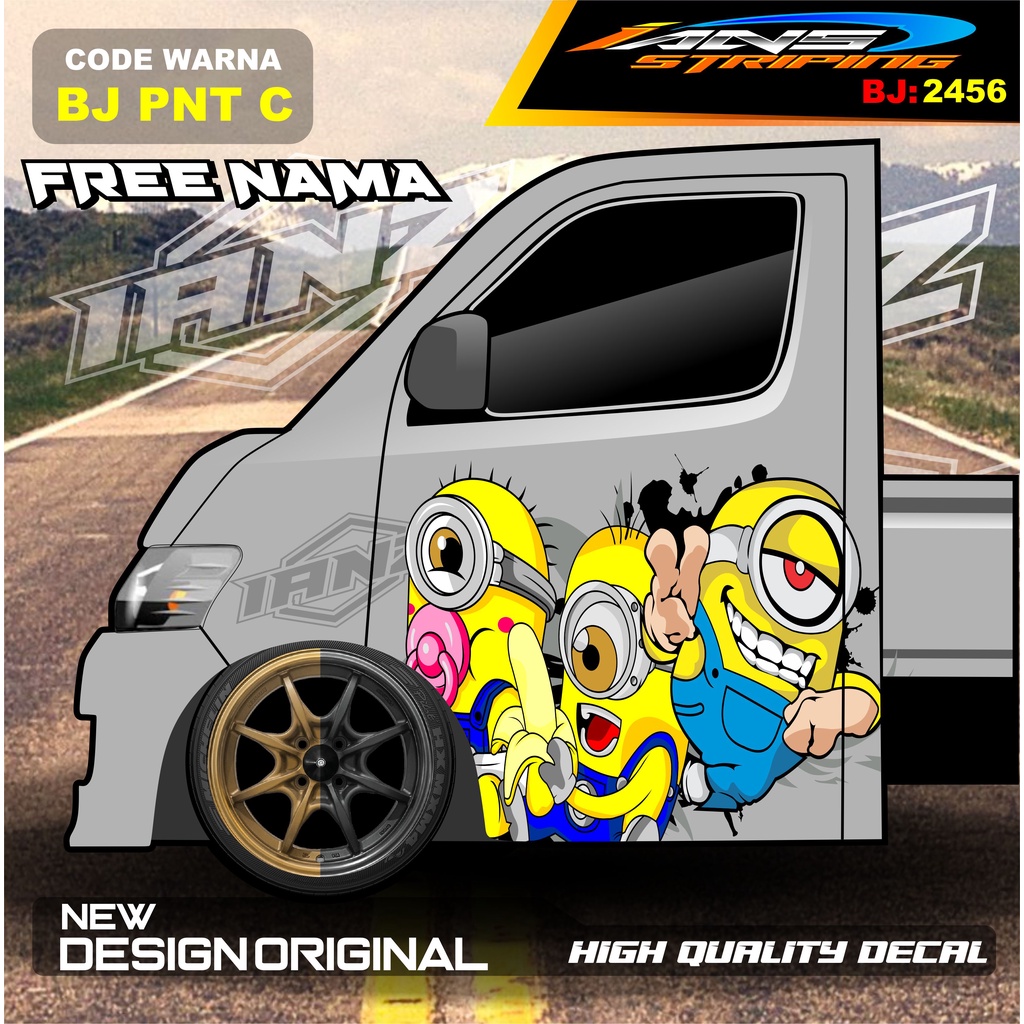 DECAL STICKER PINTU PICK UP GRANMAX / DECAL STIKER PINTU MOBIL CARRY L300 / STIKER PINTU PICK UP / STIKER MOBIL