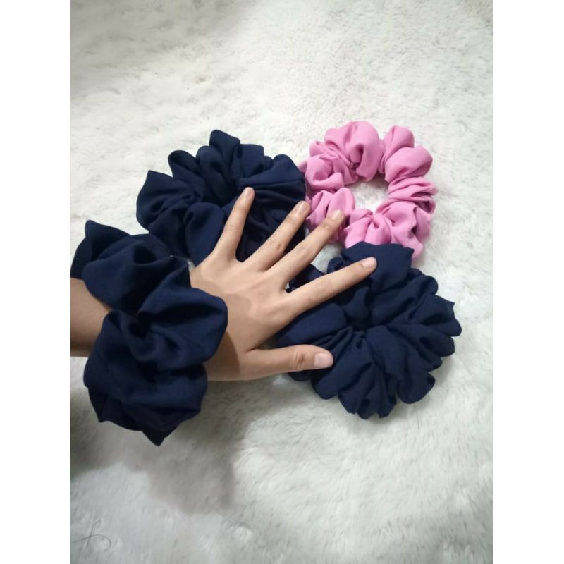 ikat rambut/ cempol/ scrunchie (6pcs)