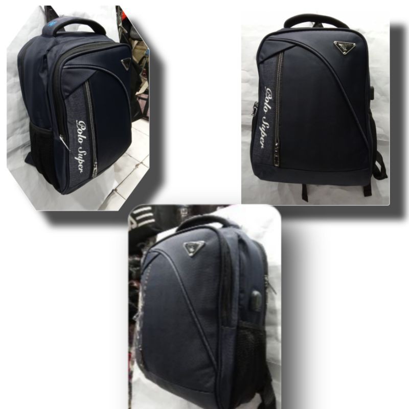 tas ransel laptop polo super 16 inchi