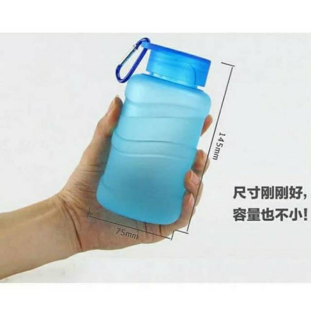 MemoBottle Botol Minum Bentuk Mini Galon Kecil BPA FREE Water 450ML