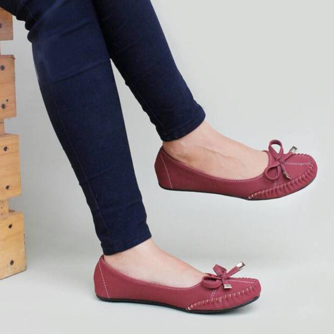 SEPATU FLAT SHOES FLATSHOES GRATICA DR01051 PURPLE MMMMDCCCXLV