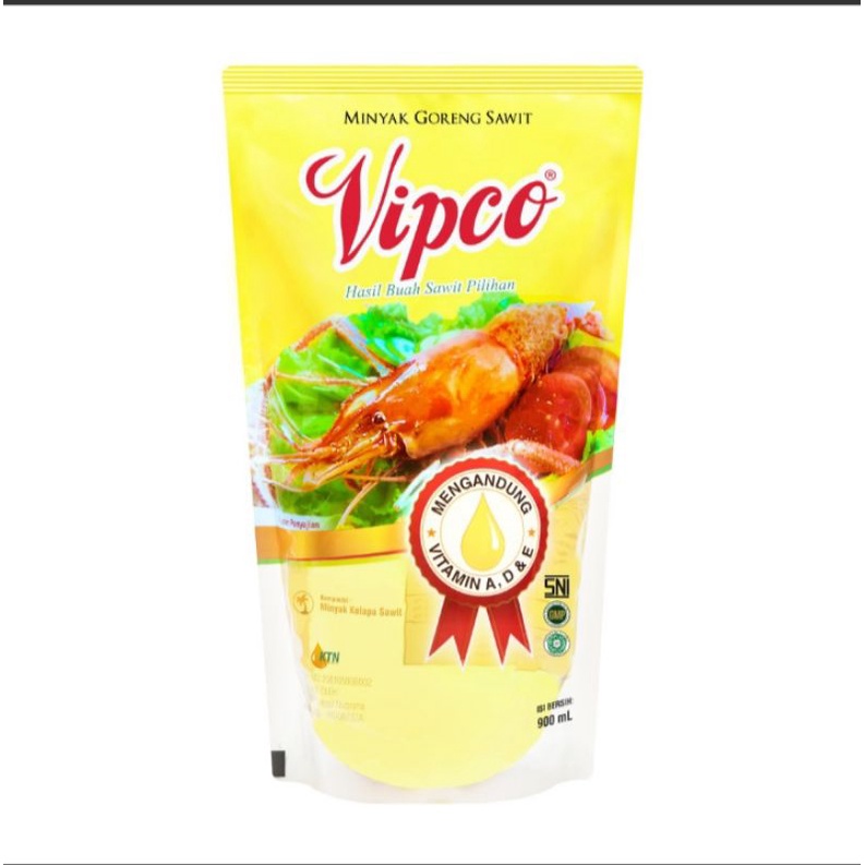 

minyak goreng vipco 900ml