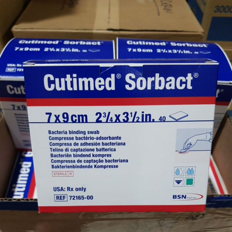 Cutimed Sorbact Swab 7x9