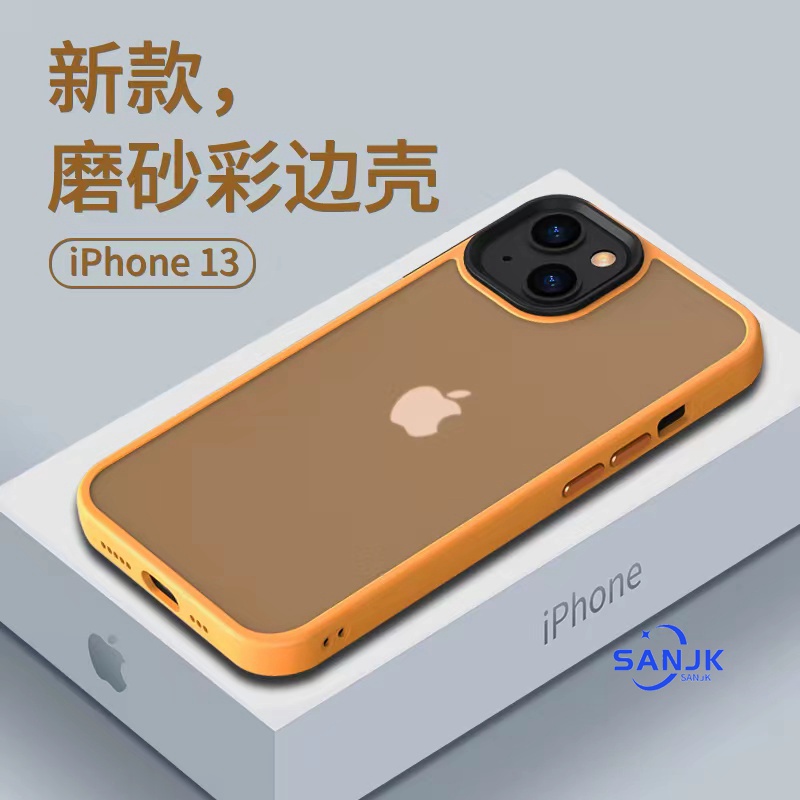 NEW !! Limited + Metal button iPhone 13 case Color matte back cover ( yellow Pink black blue green purple )( case iPhone 11 Pro max 12 Pro Max 13 Pro max READY !! )