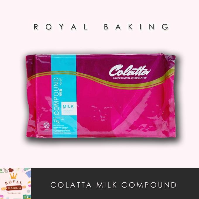 

colatta milk chocolate compound 1 kg TERJAMIN Kode 365