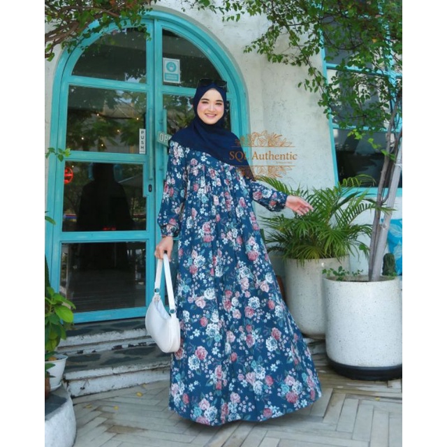 HOMEYDRESS BEYZA FLOWERY SET PASHMINA