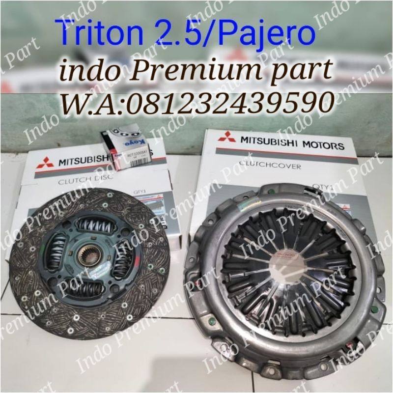 Kampas Kopling Set Mitsubishi Triton 2.5 Pajero Sport Original 1Set