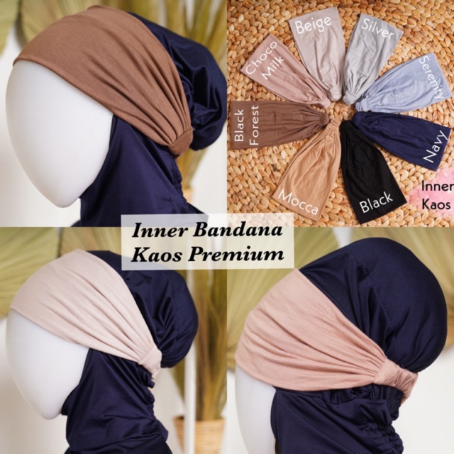 Inner Bandana Anti Pening Rayon Premium Adem