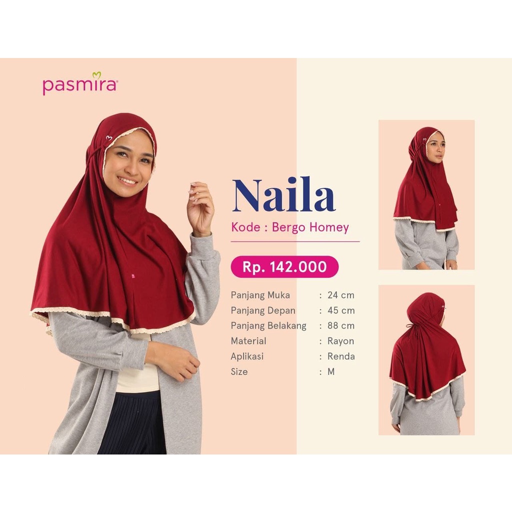 JILBAB INSTAN PASMIRA NAILA TERBARU