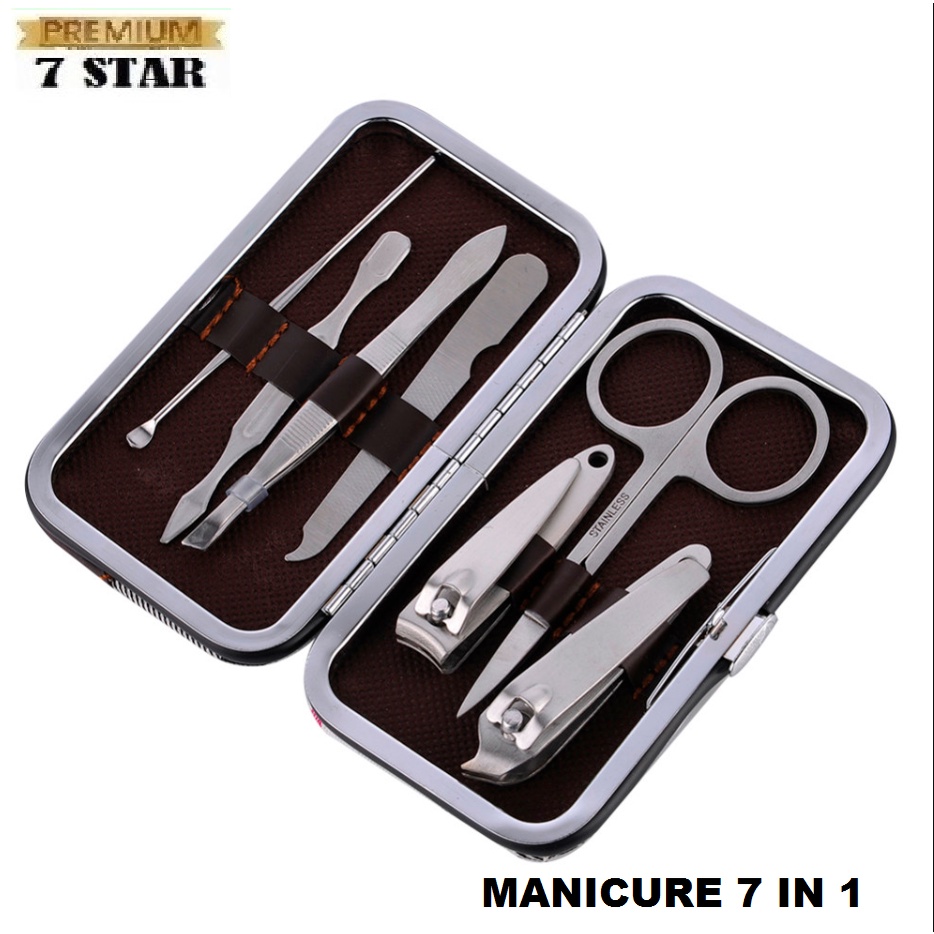 Z088 | Manicure Pedicure Set Gunting Kuku Pinset Gunting Cutter Nail Picker Manikur Pedikur